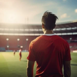 view-soccer-player-field